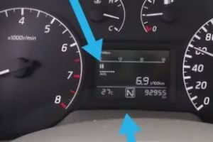 avg汽車儀表盤什么意思 是車輛的數據平均值（作為參考使用）