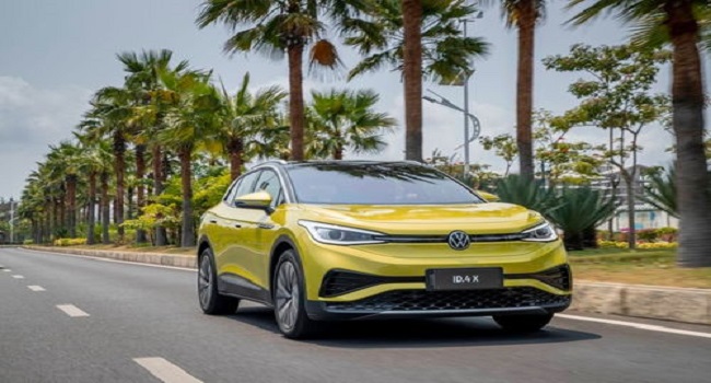 大眾電動汽車id4x價格，豪橫續(xù)航555km