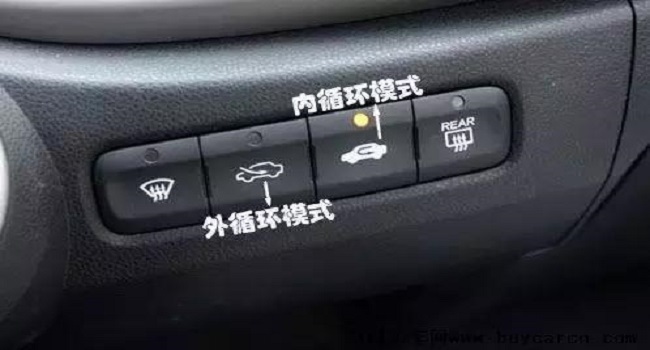 內(nèi)循環(huán)和外循環(huán)正確使用方法，長時(shí)間使用內(nèi)循環(huán)會(huì)影響駕駛安全