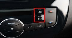 汽車內循環標志和外循壞標志，你都認識了嗎？