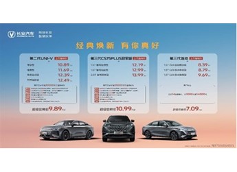 立足2500萬用戶口碑煥新登場！第三代CS75PLUS冠軍版/第二代UNI-V/第三代逸動(dòng)三車上市！