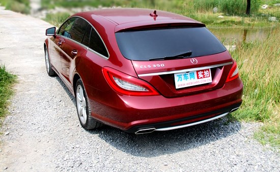 萬車網(wǎng)試駕奔馳CLS Shooting Brake 獵裝車